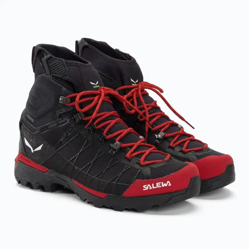 Чоловічі високогірні черевики Salewa Ortles Light Mid PTX flame/black