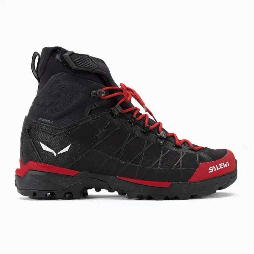 Чоловічі високогірні черевики Salewa Ortles Light Mid PTX flame/black - Зображення 5