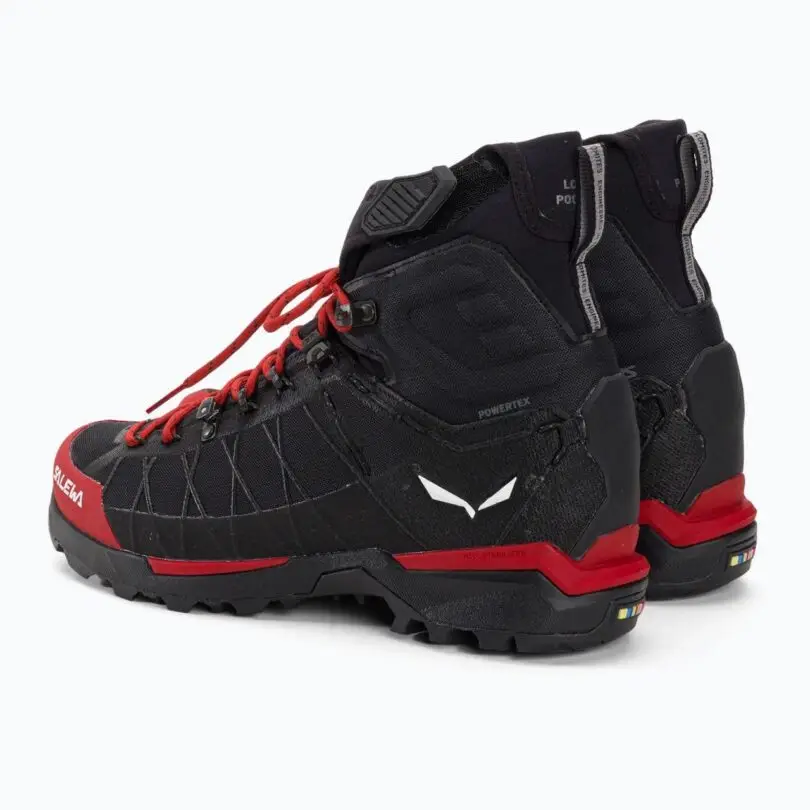 Чоловічі високогірні черевики Salewa Ortles Light Mid PTX flame/black - Зображення 3